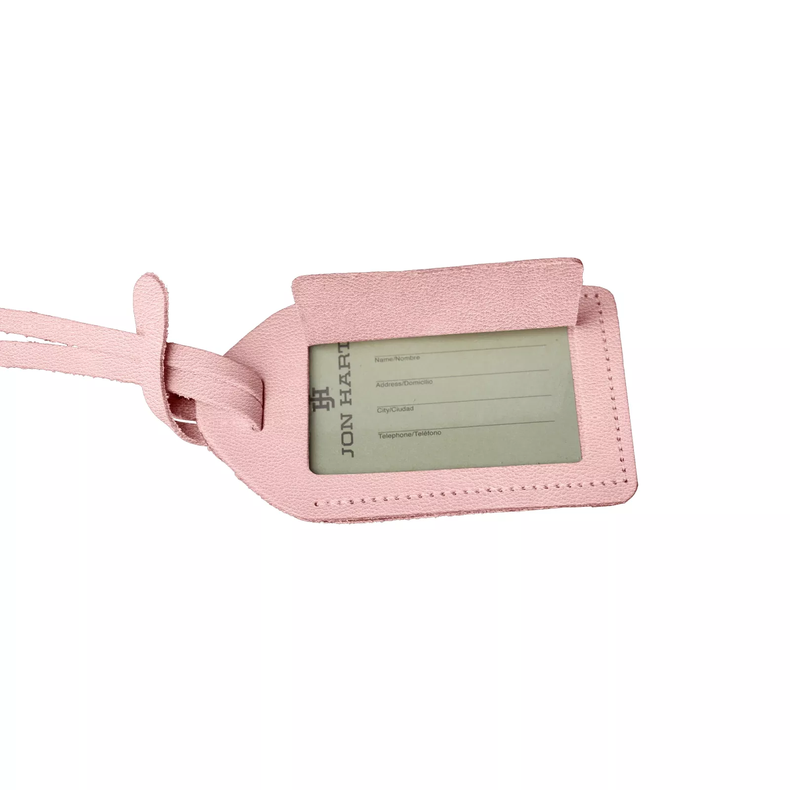 Jon Hart Luggage Tag – Blush