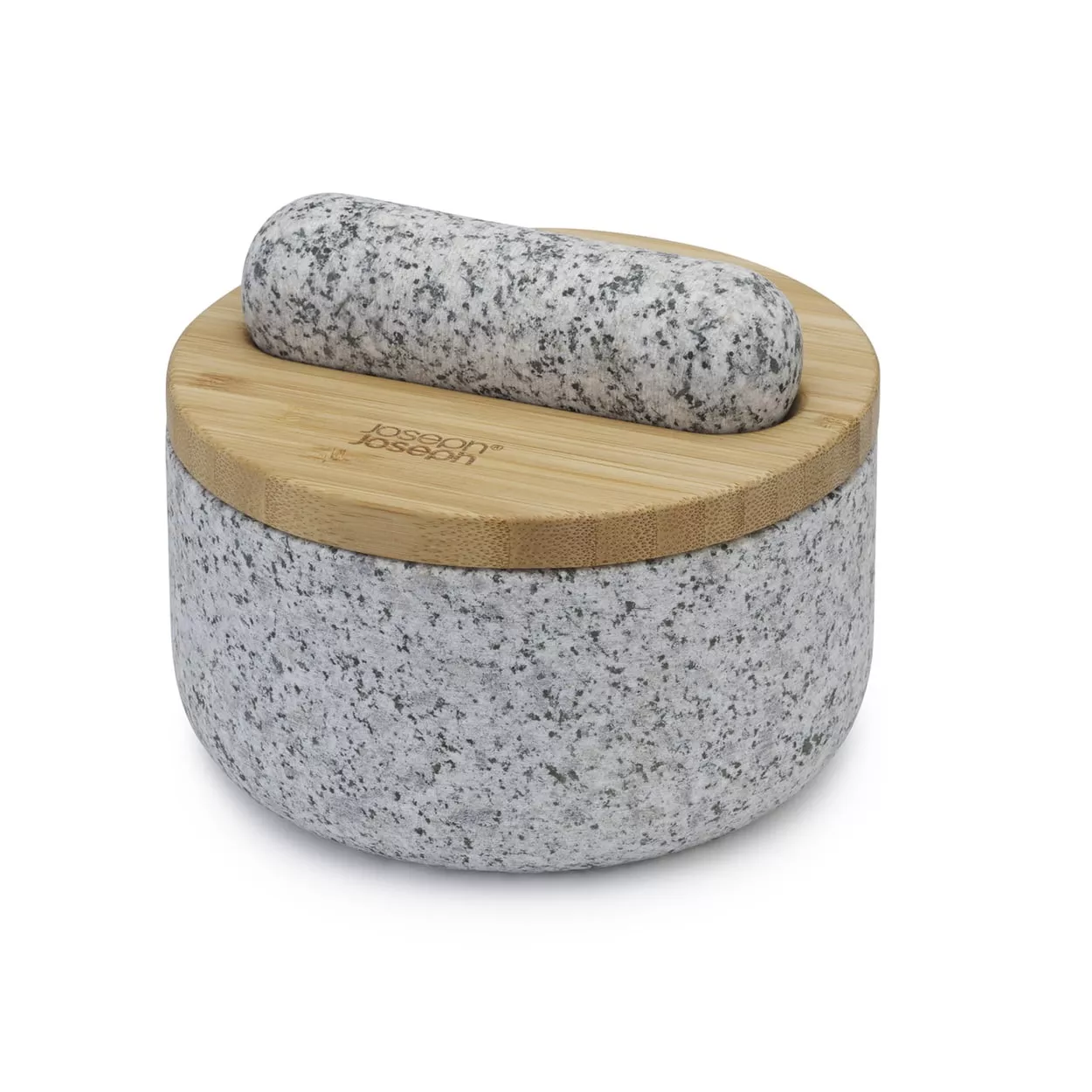 Joseph Joseph Dash Pestle & Mortar with Bamboo Lid