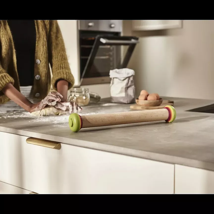 Joseph Joseph PrecisionPin Adjustable Rolling Pin – Multicolor