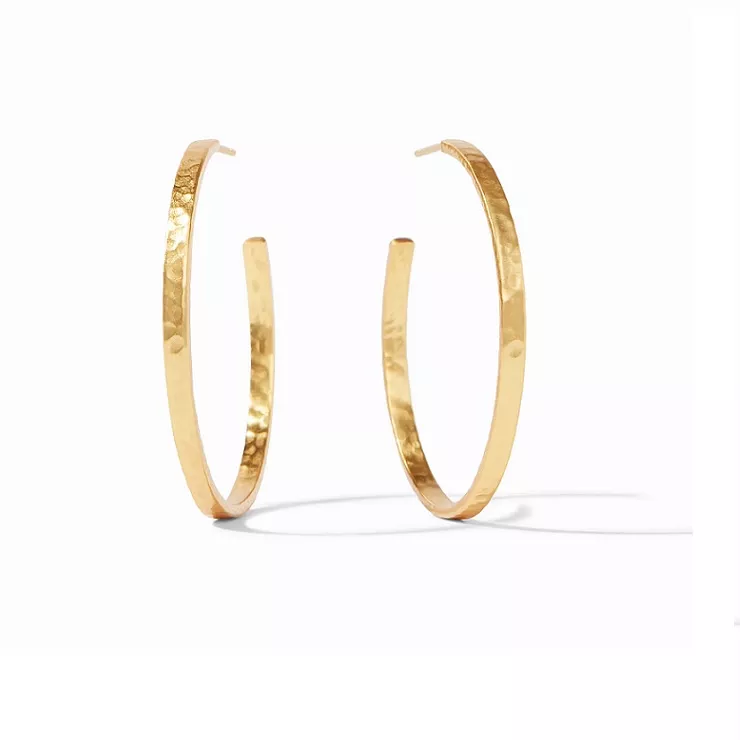 Julie Vos Crescent Hoop Earrings – Large