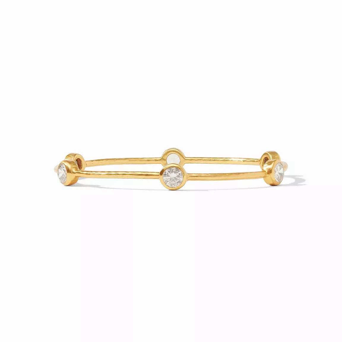 Julie Vos Medium Milano Bangle – Cubic Zirconia