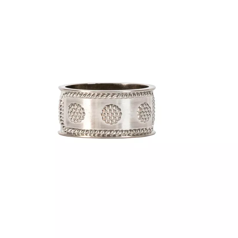 Juliska Berry & Thread Napkin Ring – Silver