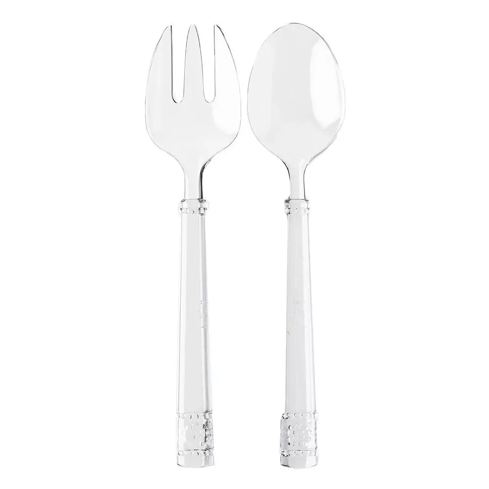 Juliska Isabella Acrylic Salad Servers