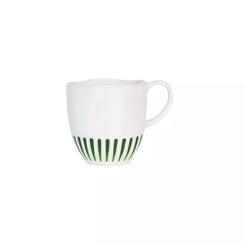Juliska Sitio Stripe Mug – Basil