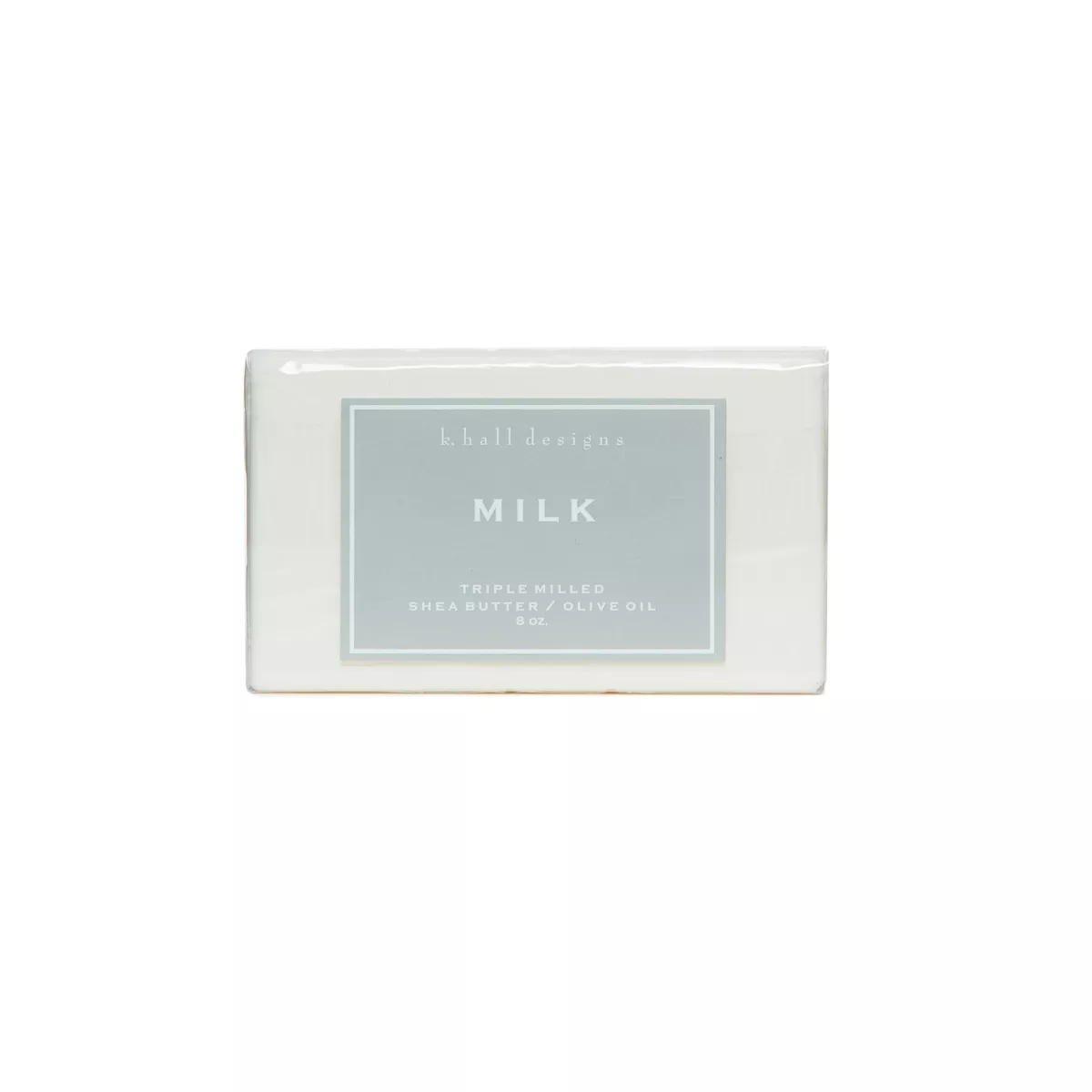K. Hall Designs Milk Triple Milled Bar Soap