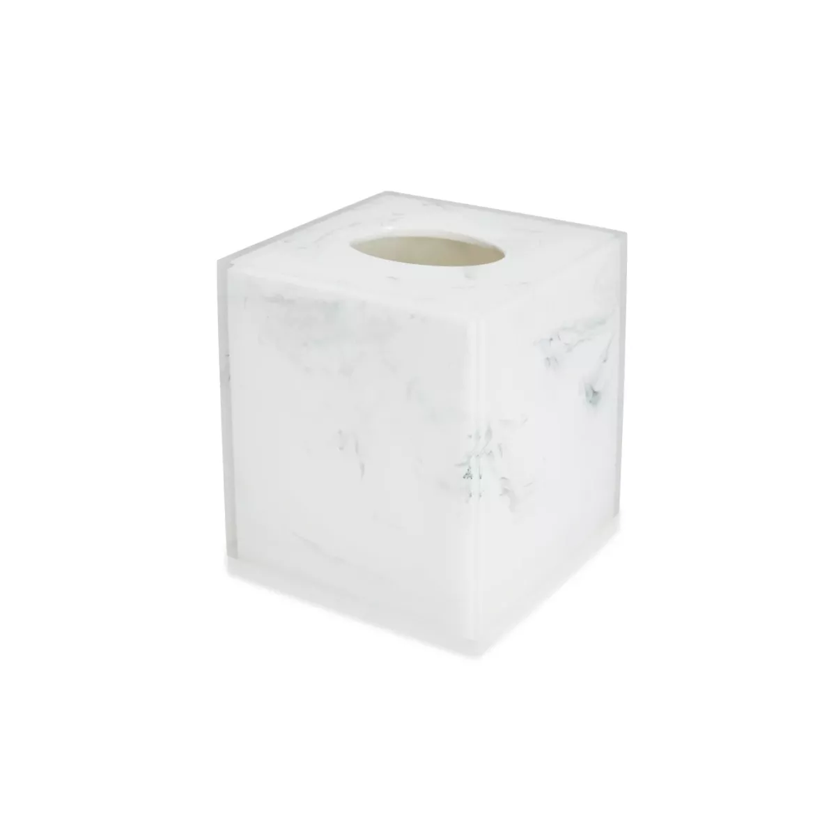 Kassatex Ducale Tissue Holder – White