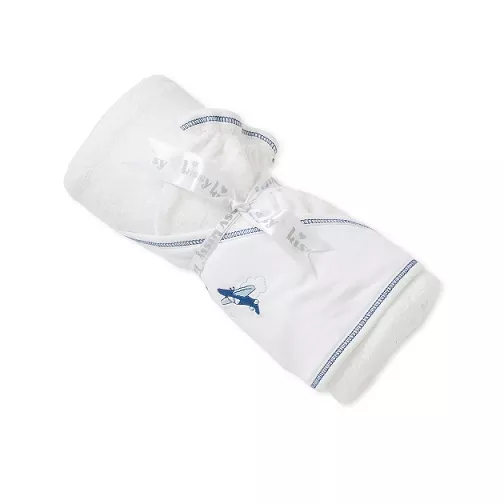 Kissy Kissy Aviators Hooded Towel & Mitt Set