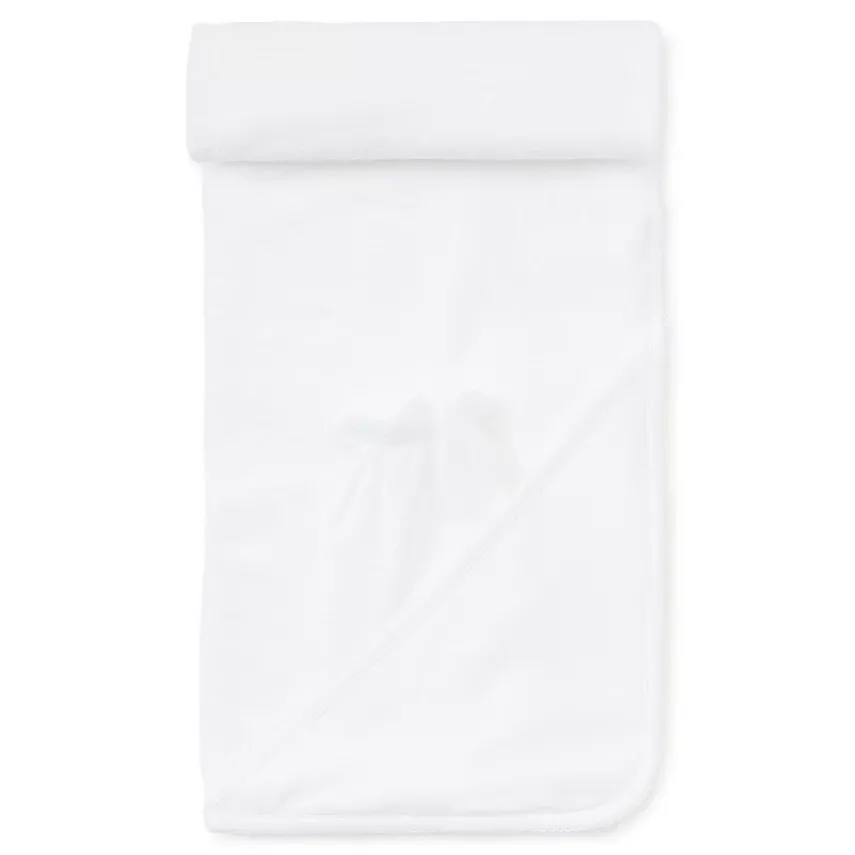 Kissy Kissy Basics Hooded Towel & Mitt Set – White