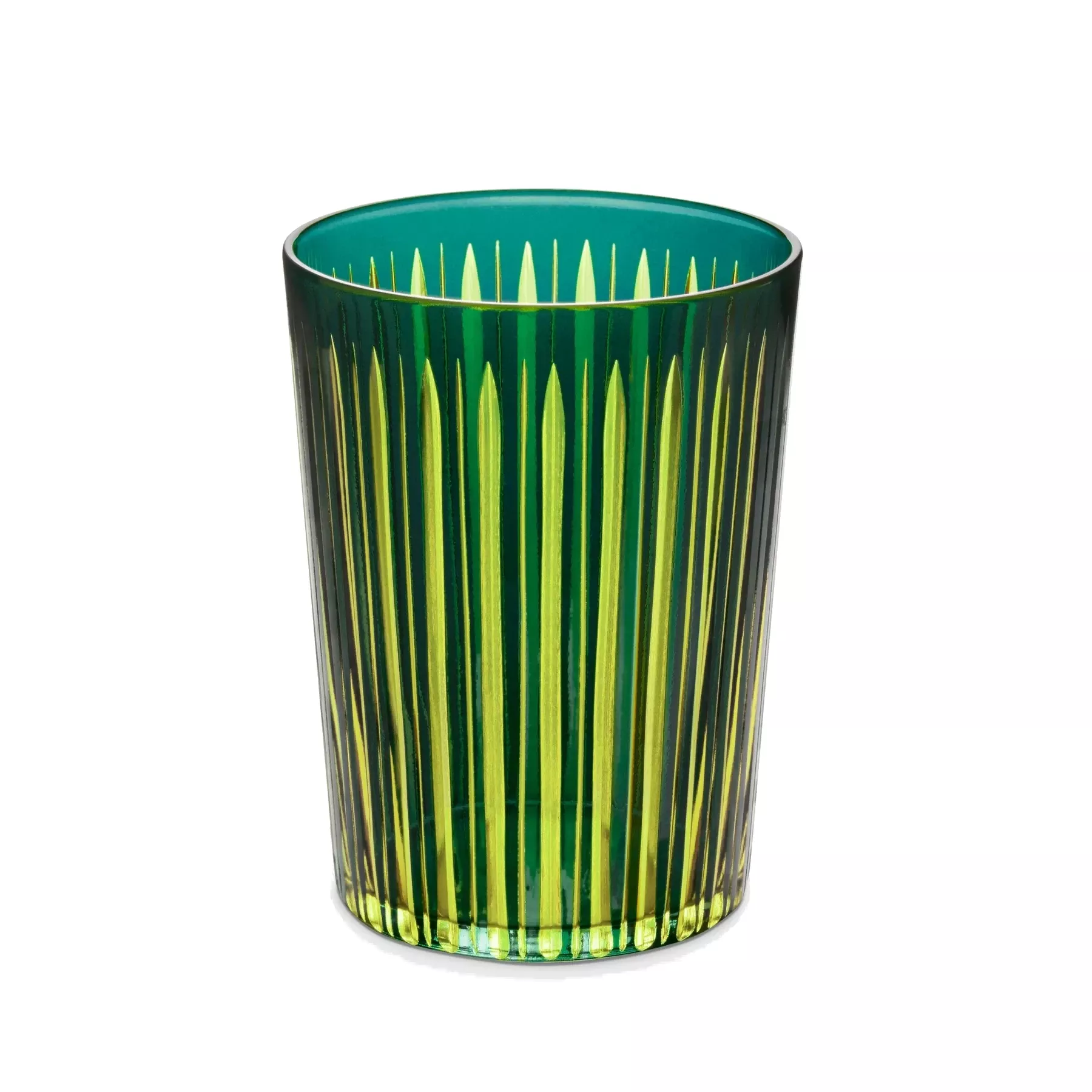 L’Objet Prism Highball Glass – Green