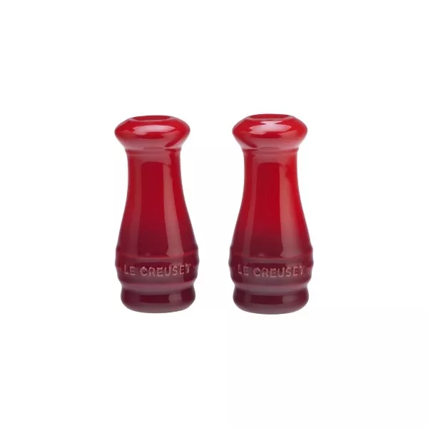 Le Creuset Salt & Pepper Shakers – Cherry
