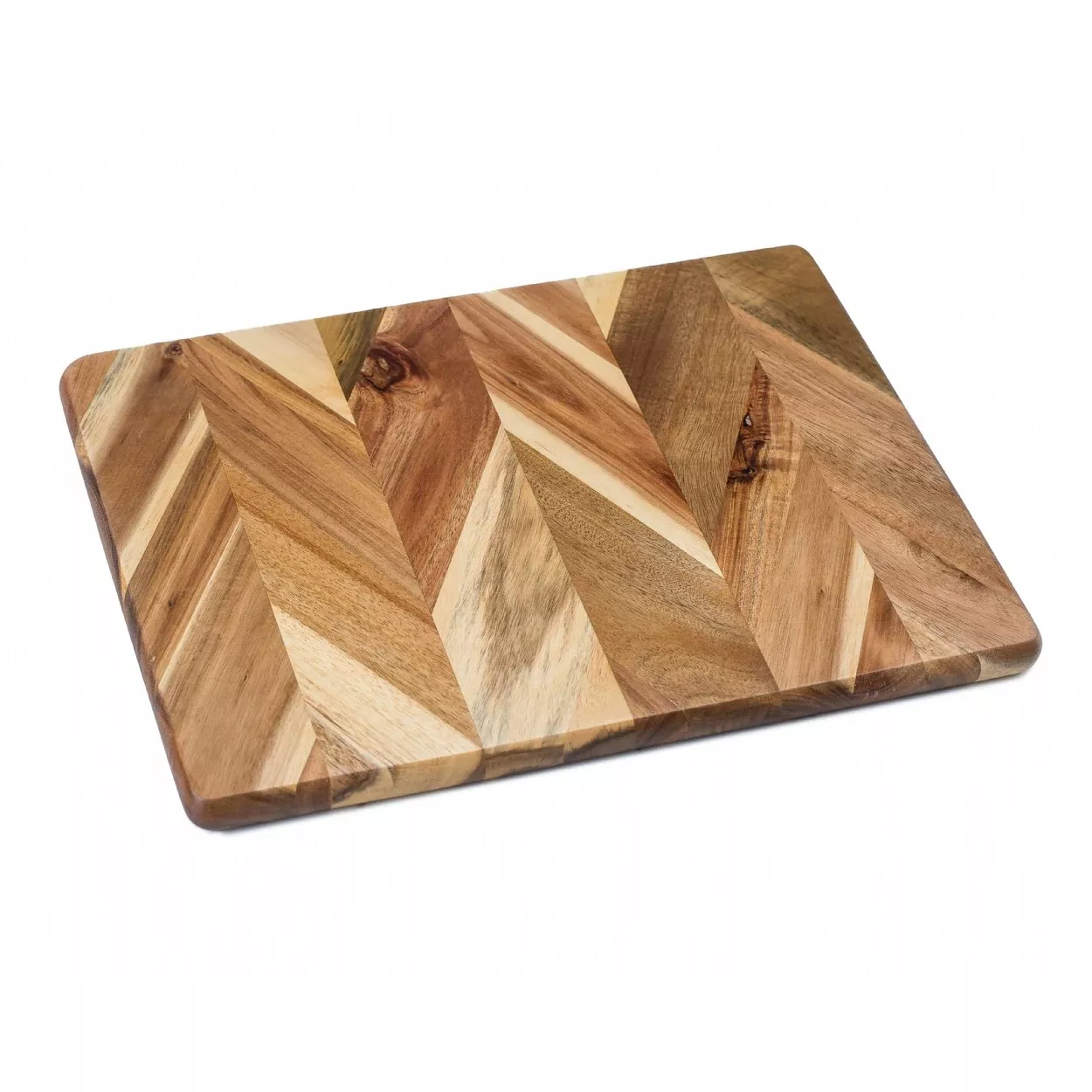 Lipper Acacia Herringbone Cutting Board – Medium