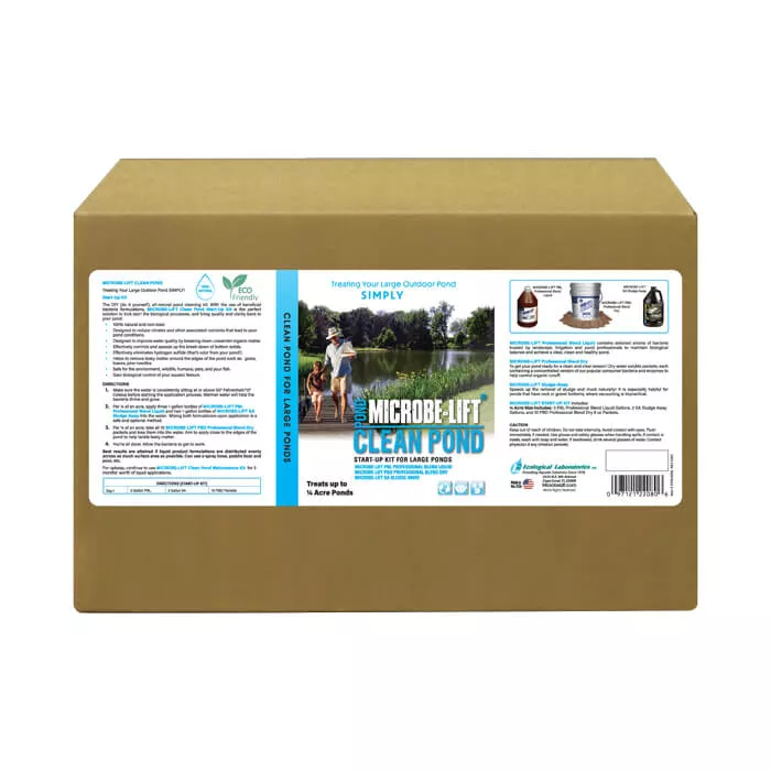 Microbe-Lift Clean Pond Start-Up Kit for Large Ponds