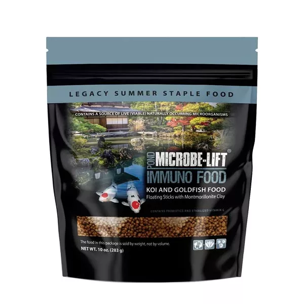 Microbe-Lift Immuno Food w/Montmorillonite Clay - Floating, 10 Ounces