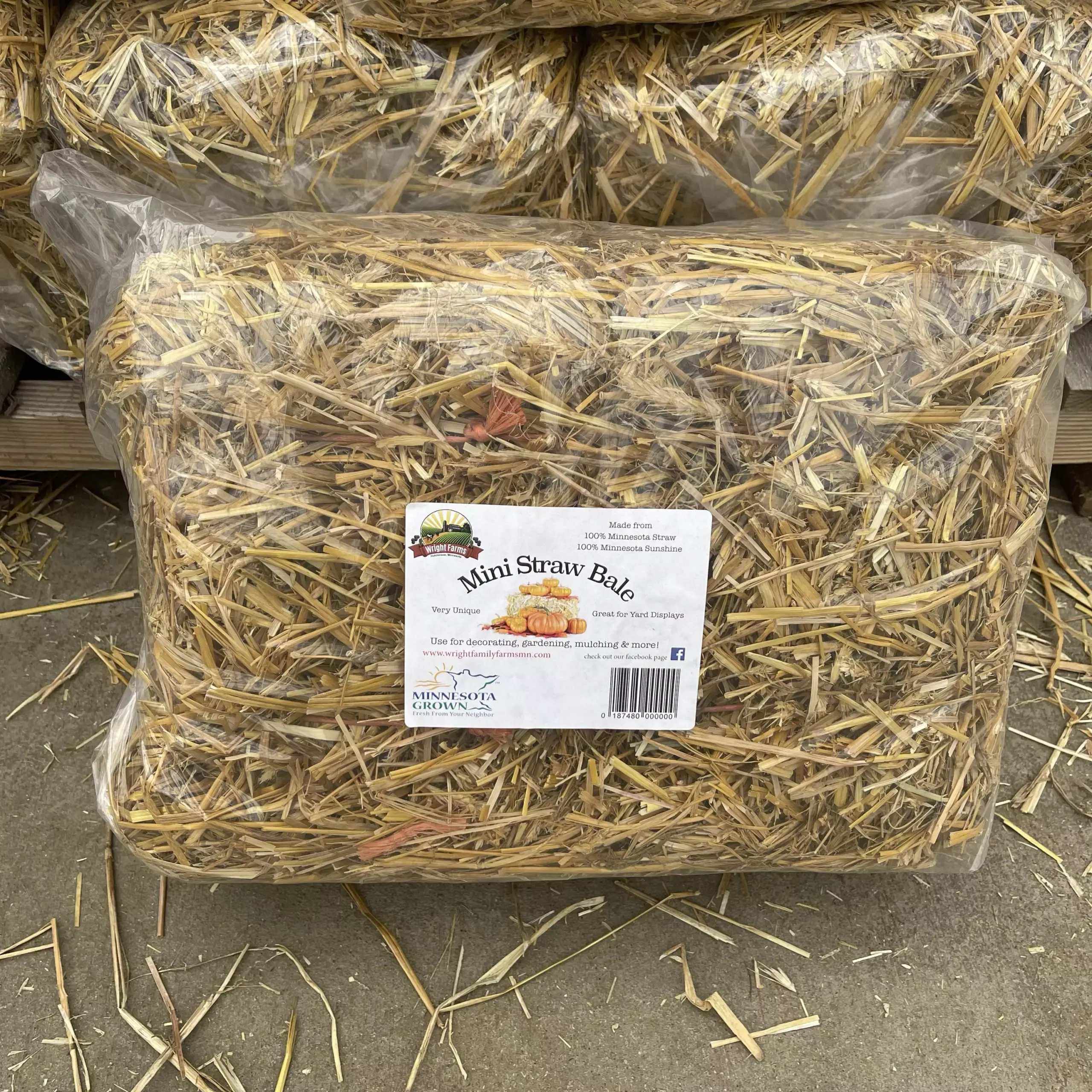 Mini Straw Bale
