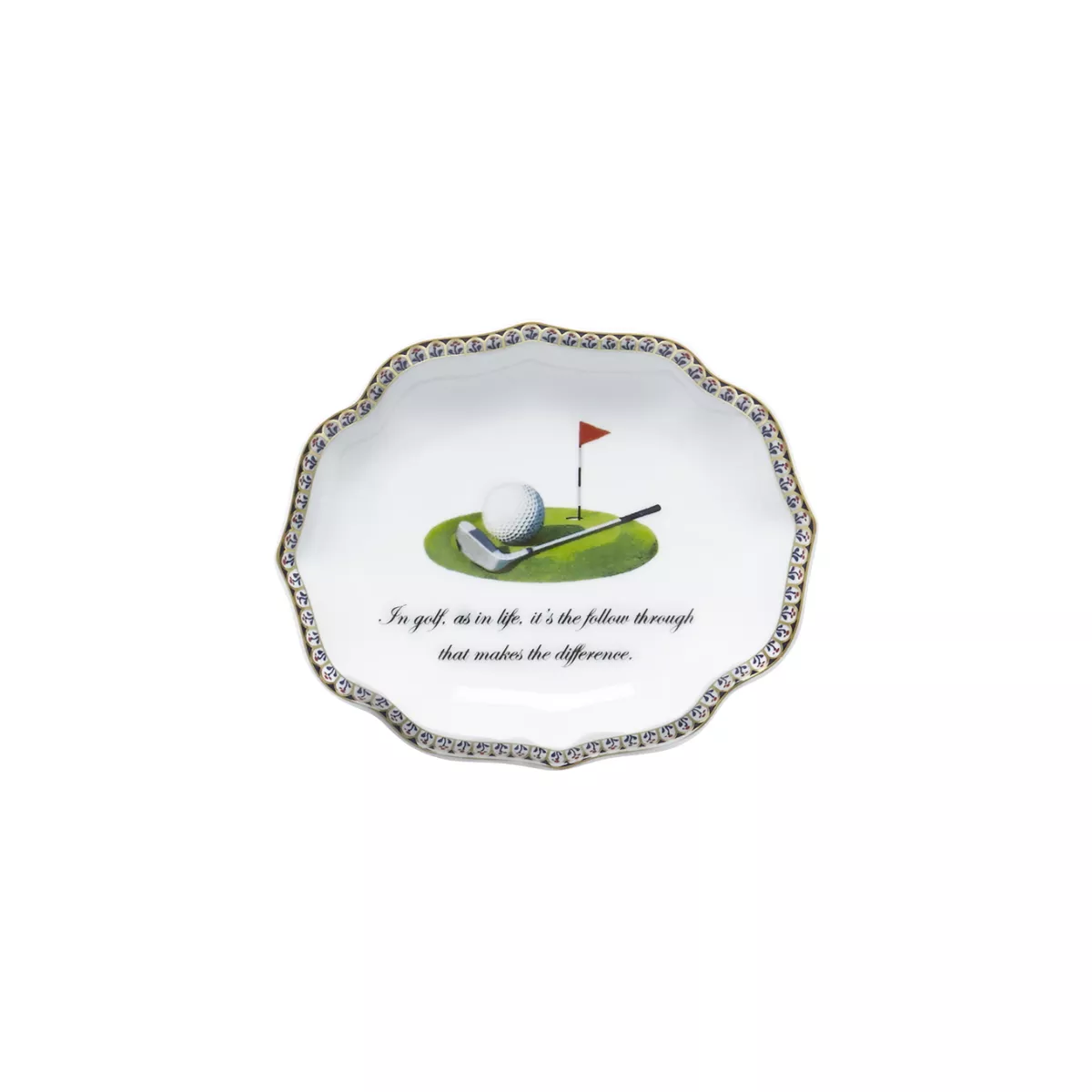 Mottahedeh “In Golf” Verse Tray
