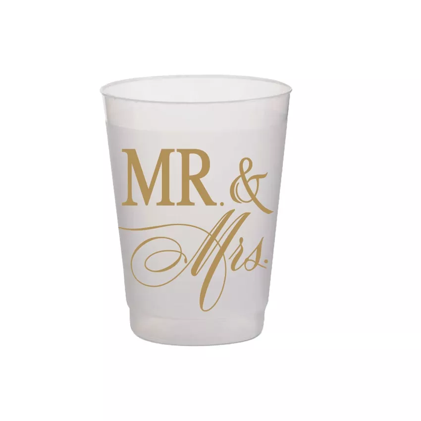 Mr. & Mrs. Frost Flex Cups