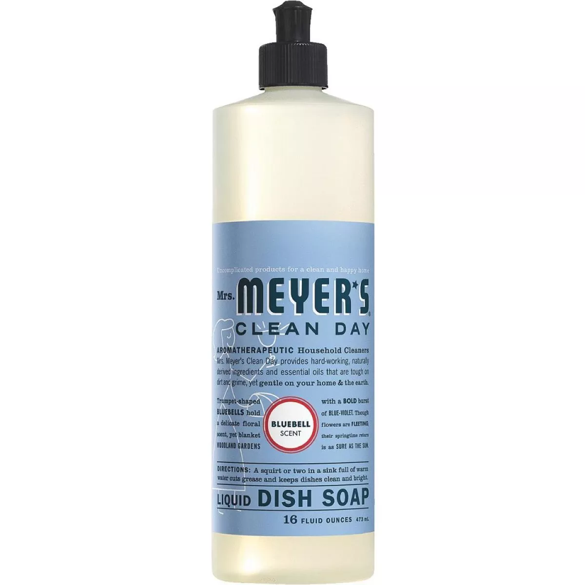 Mrs. Meyer’s Bluebell Scent Liquid Dish Soap