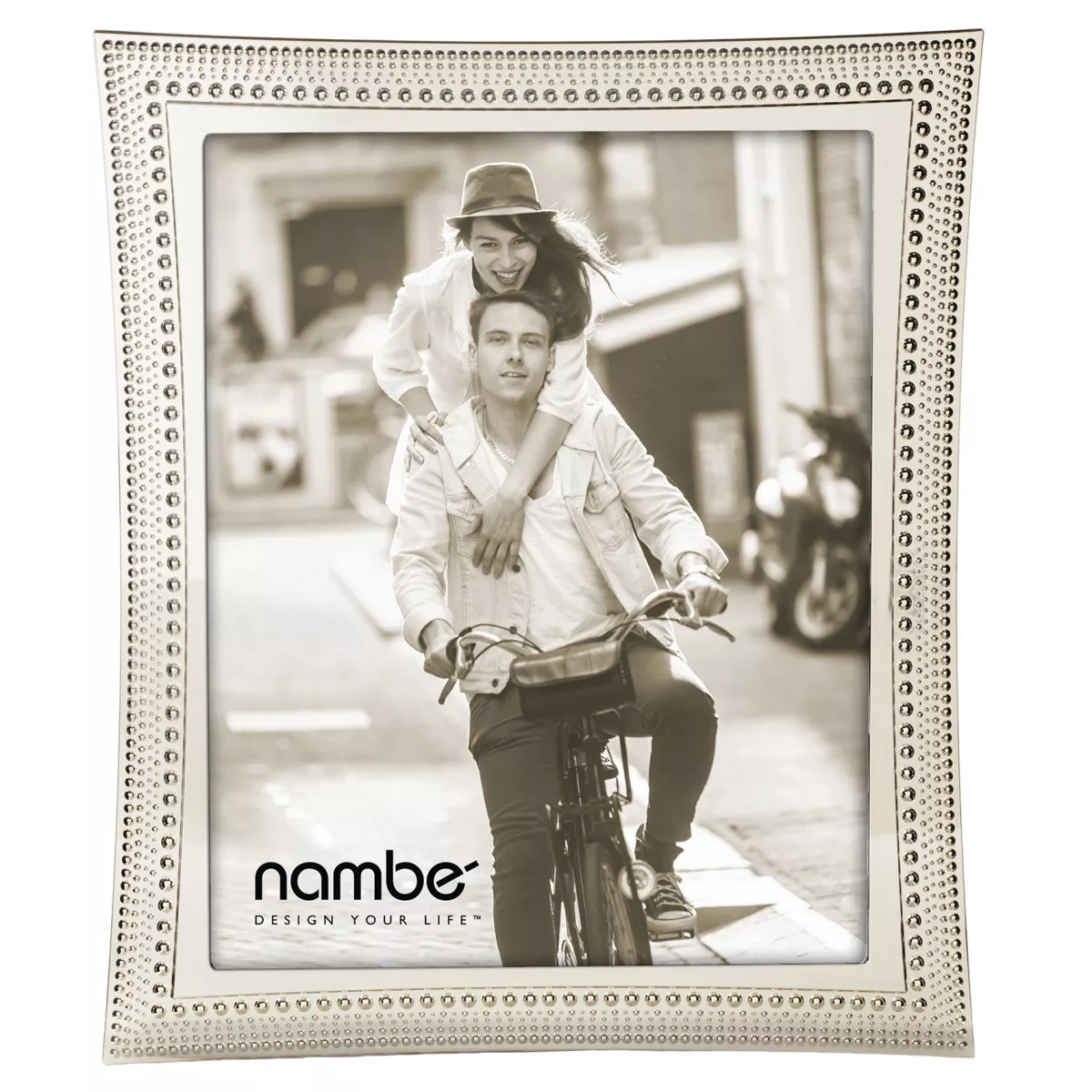Nambé Beaded Frame – 8″ x 10″