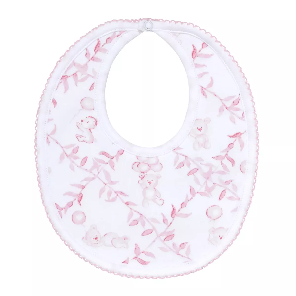 Nellapima Pink Bears Trellace Bib