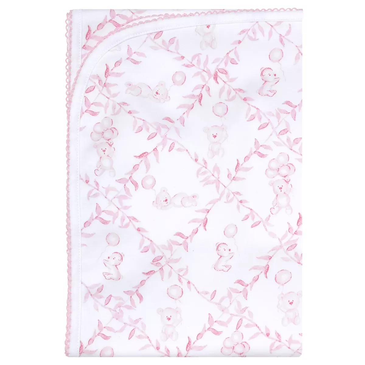 Nellapima Pink Bears Trellace Blanket
