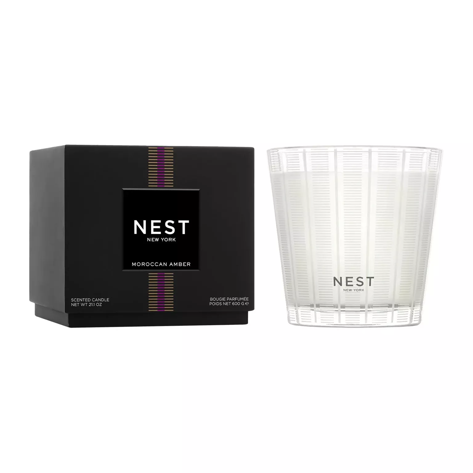 Nest Moroccan Amber 3-Wick Candle