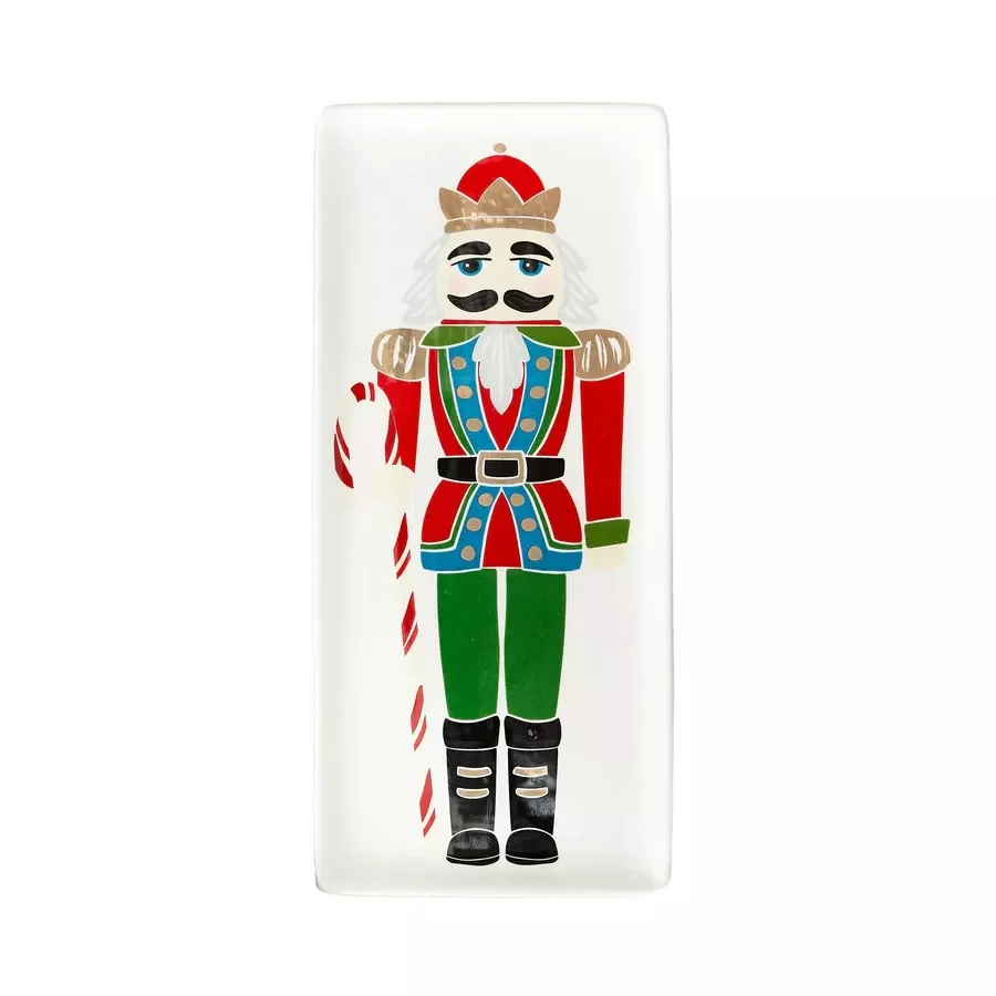 Nutcracker Ceramic Sweets Plate