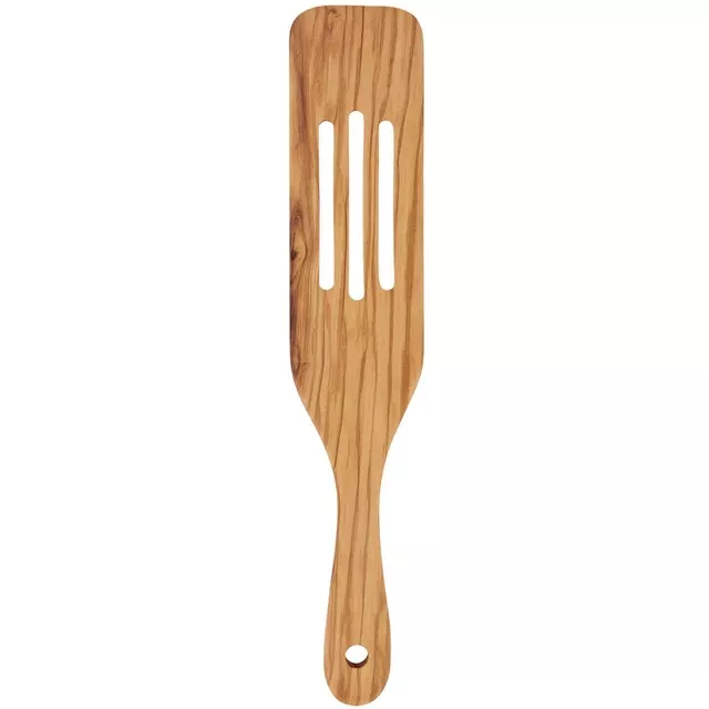 Olive Wood Slotted Spurtle