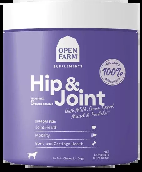 Open Farm Hip & Joint Supplement Chews for Dogs