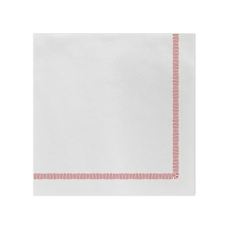 Papersoft Dinner Napkins (Pack of 20) – Fringe Red