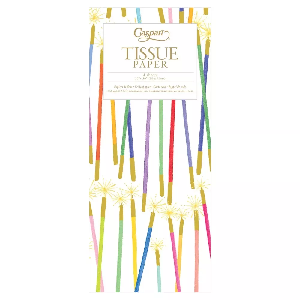 Party Candles Tissue Paper