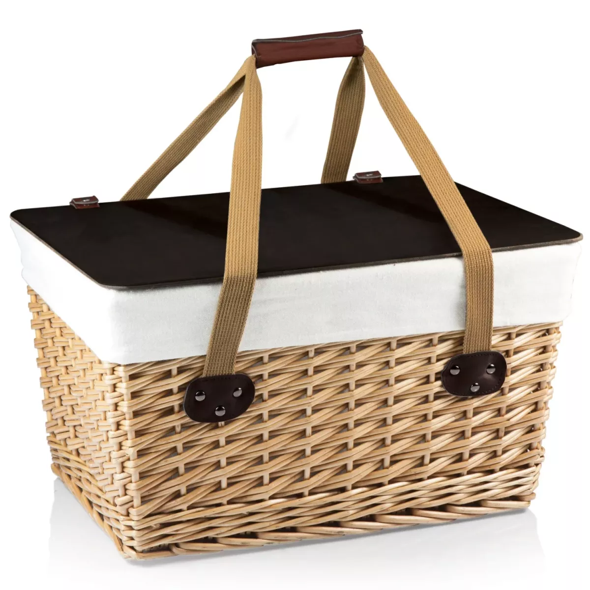 Picnic Time Canasta Grande Wicker Basket
