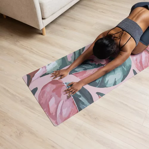 Pink Princess Philodendron Yoga Mat