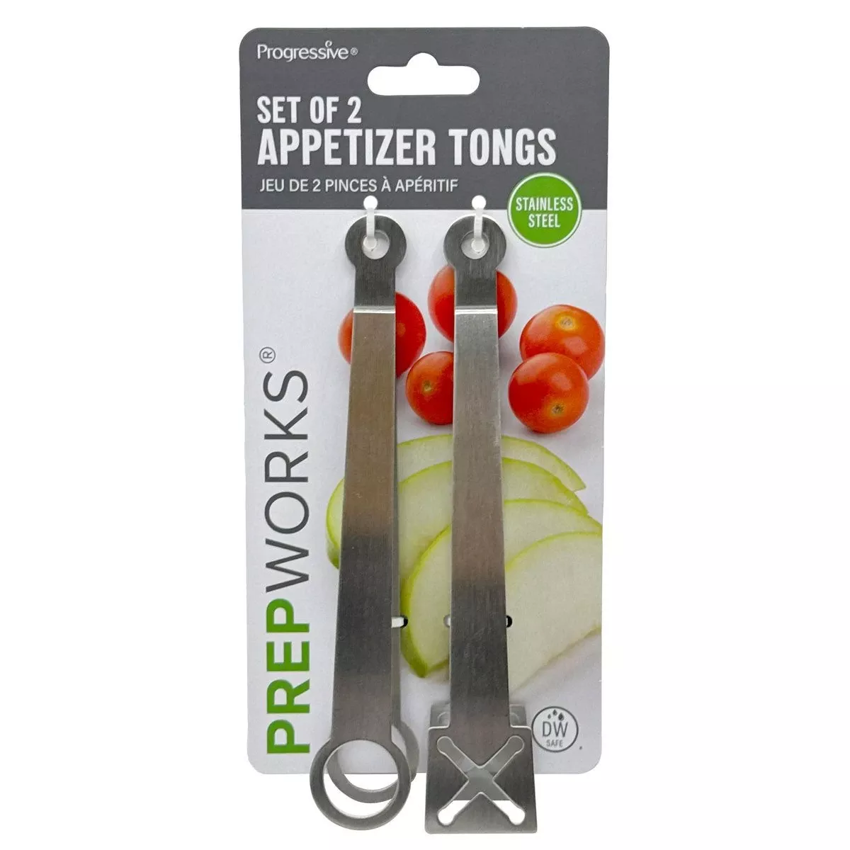 Progressive PrepWorks Appetizer Tongs, Set of 2