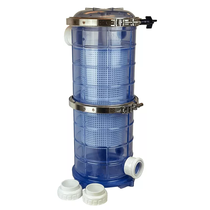 PurFlo 2 High Clear Basket Strainer w/ ABS Basket