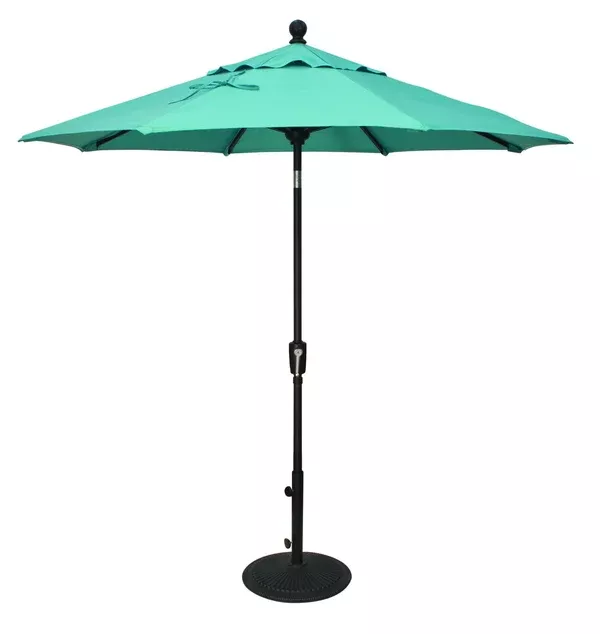 Push Button Tilt 7.5 foot Octagon Umbrella