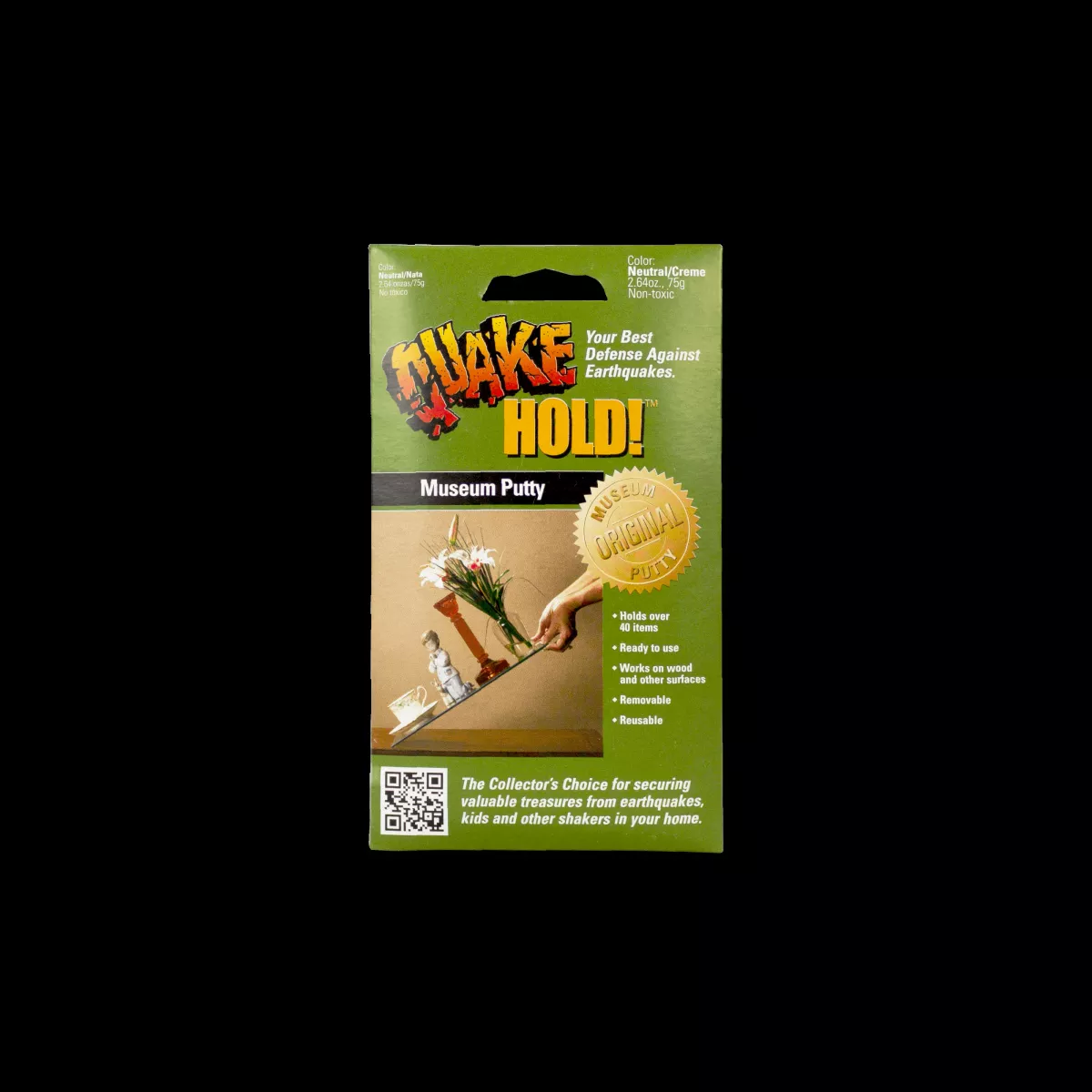 QuakeHold! Museum Putty