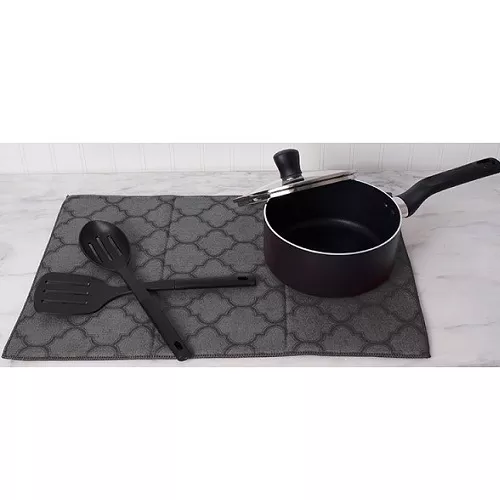Ritz Black Trellis Drying Mat