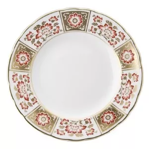 Royal Crown Derby Derby Panel Red Salad Plate