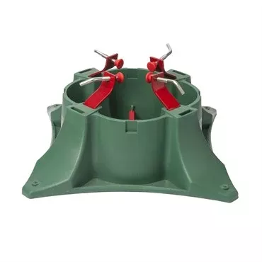 Santa's Solution™ Tree Stand - Steel Arm - Red