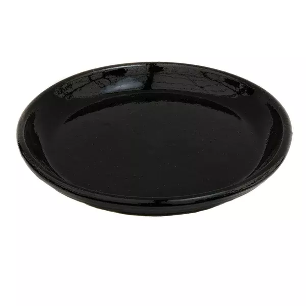 Saucer Glossy Black