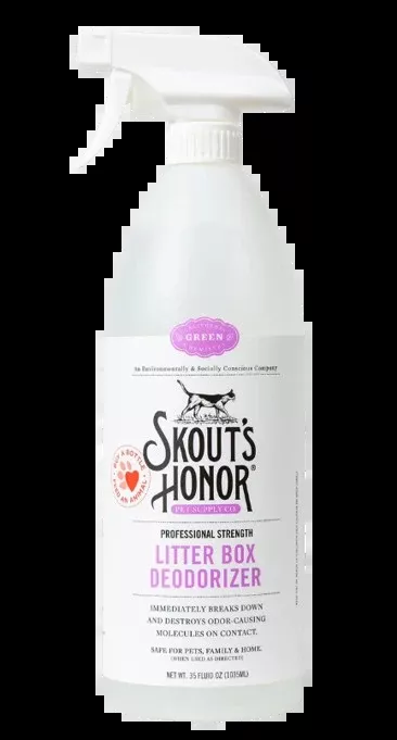 Skout's Honor Litter Box Deodorizer for Cats, 35oz