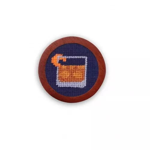 Smathers & Branson Old Fashioned Needlepoint Golf Ball Marker