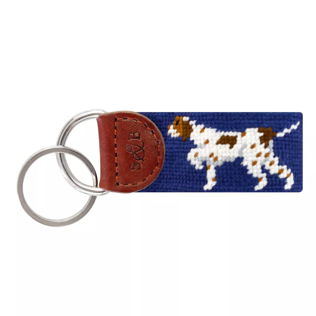Smathers & Branson Pointer Key Fob (Classic Navy)