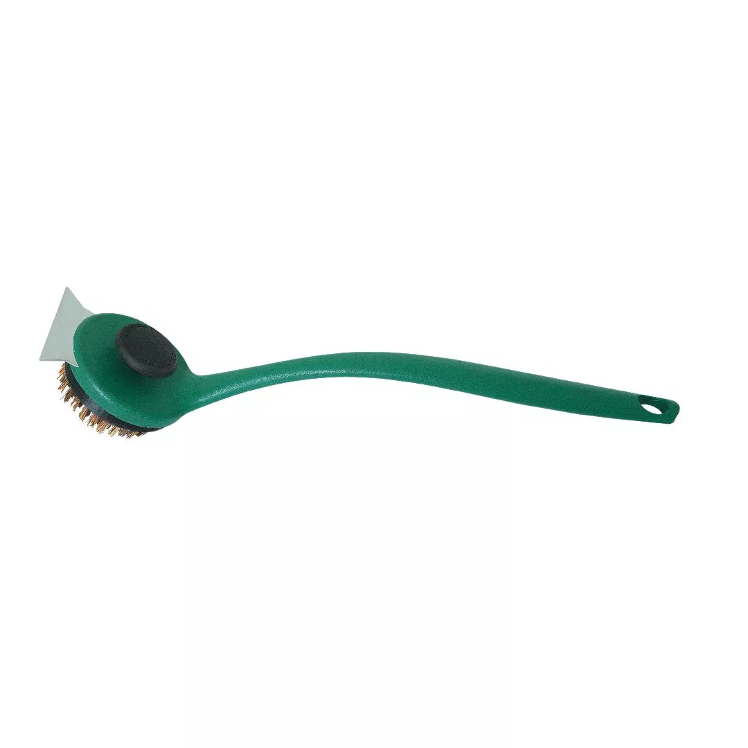SpeediClean Palmyra Bristle Long-Handle Grid Scrubber