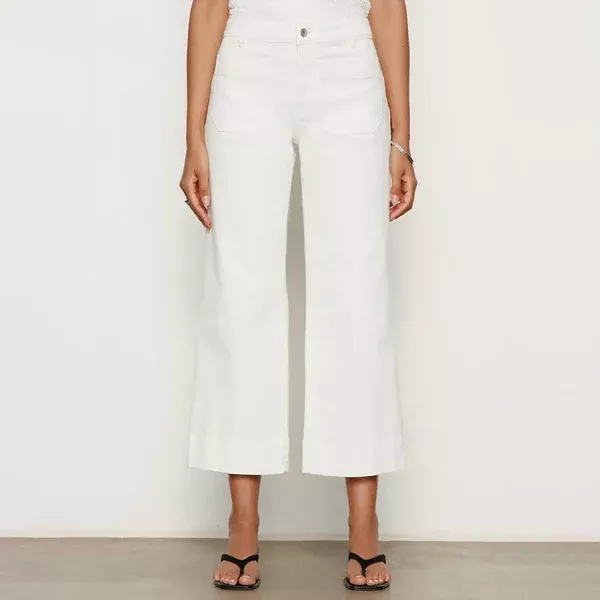 "Splendid" The Marine Jean Bleached White