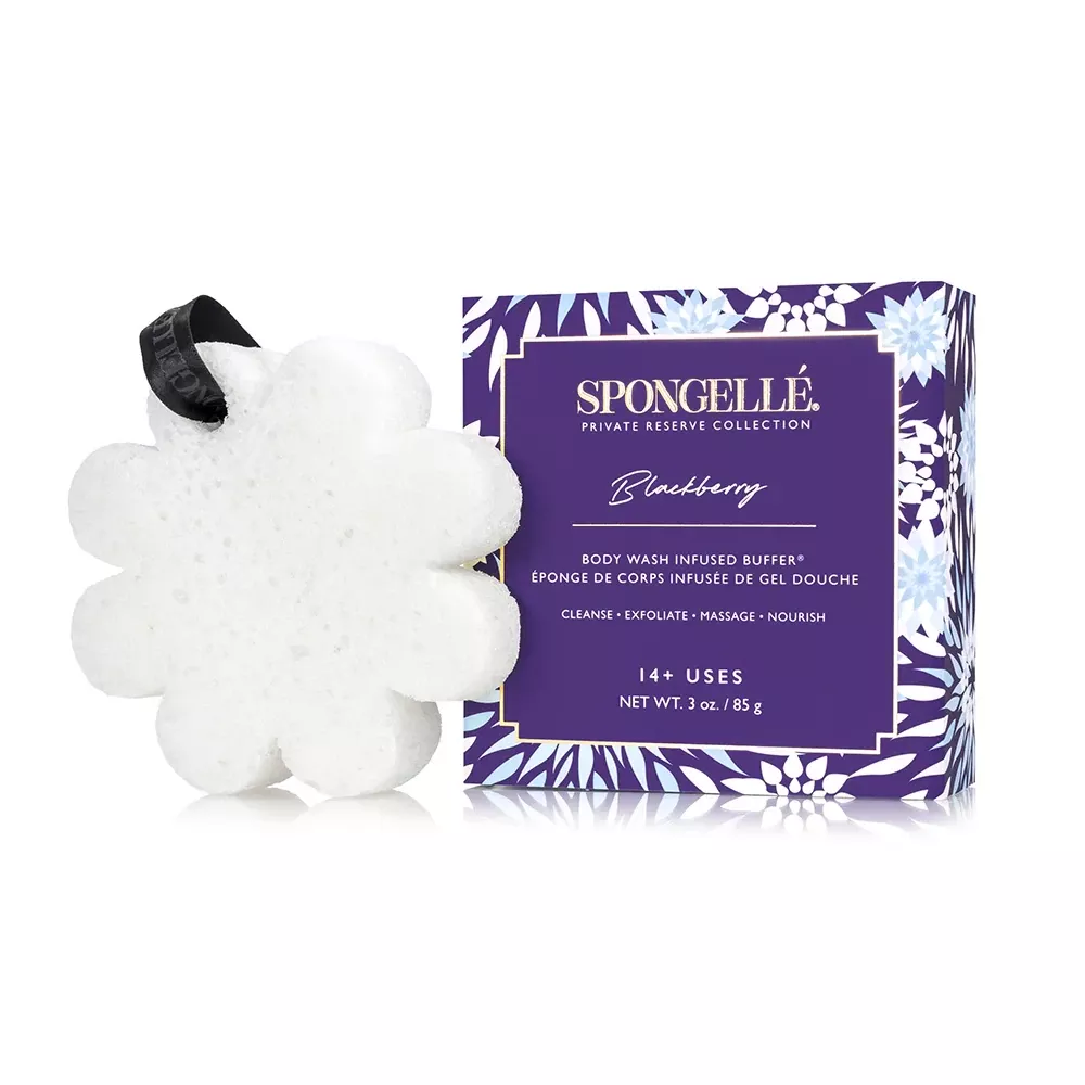 Spongellé Boxed Flower – Blackberry 14+ Washes