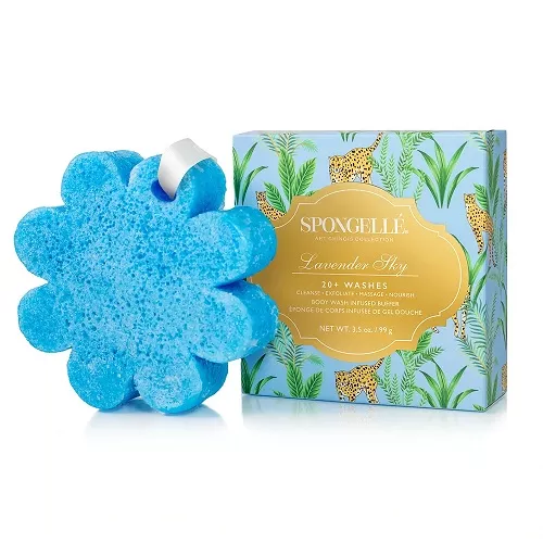 Spongelle Lavender Sky Body Buffer