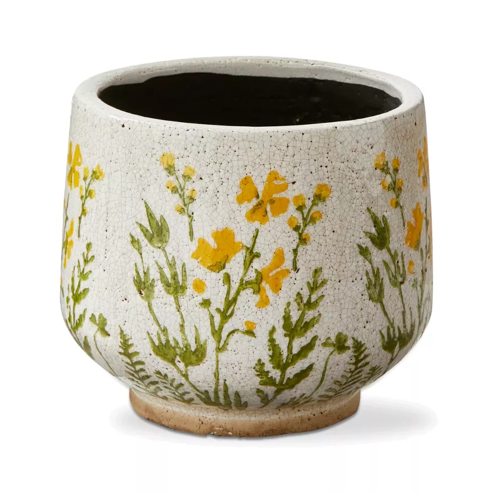 TAG Wild Flower Large Footed Planter