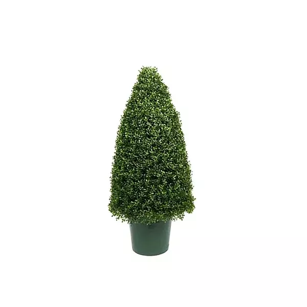 Tea Leaf Cone Topiary 36In Everlasting