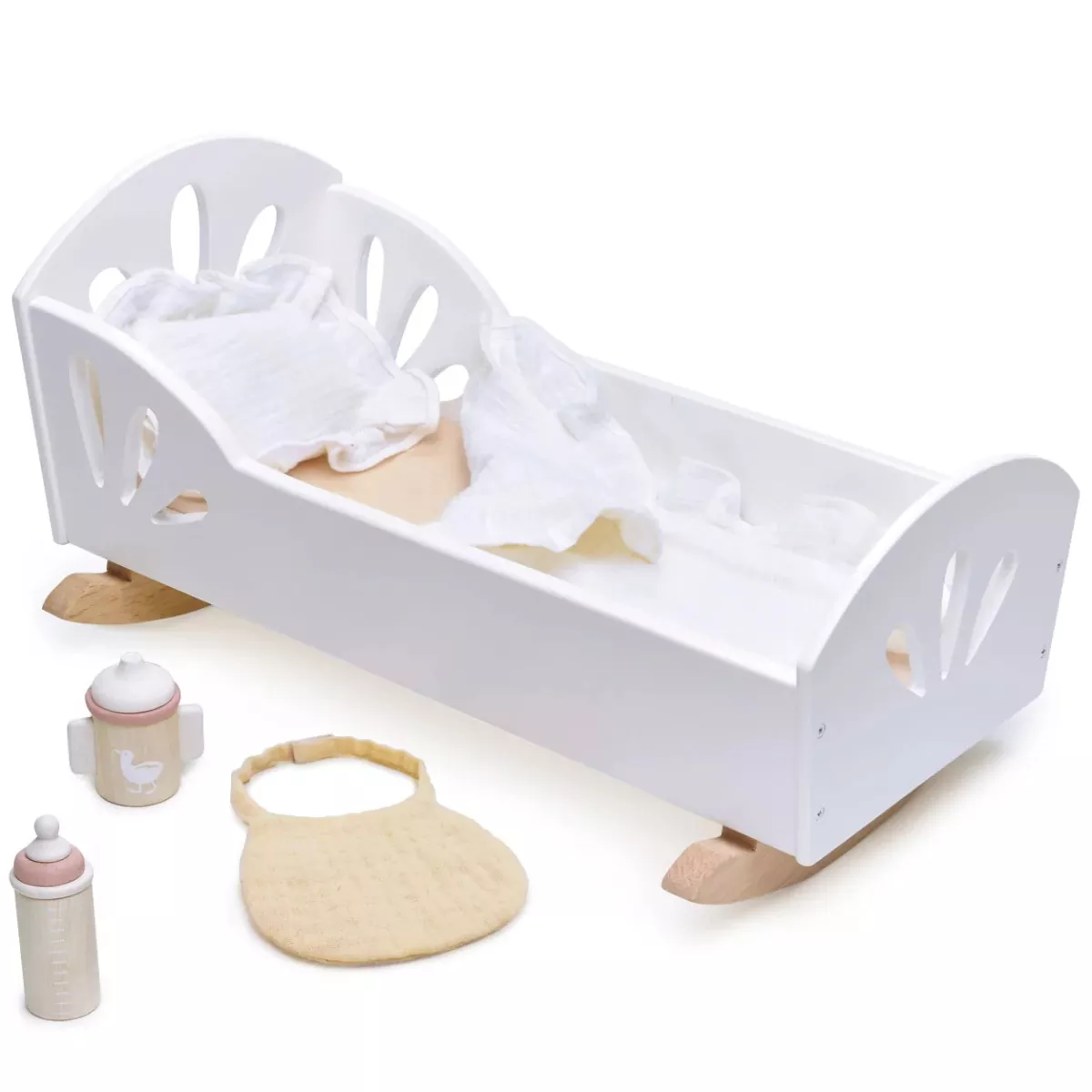 Tender Leaf Sweet Swan Dolly Bed